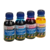 Комплект чернил WWM Epson E64/B, E64/C, E64/M, E64/Y, 100 мл (E64SET4-2)