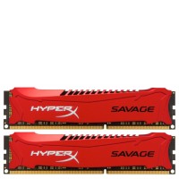 Модуль памяти DDR3 8GB (2x4GB) 2133 MHz Kingston Savage Red (HX321C11SRK2/8)