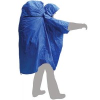 Накидка Terra Incognita PonchoBag S/M blue