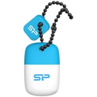 USB Flash Drive Silicon Power 8GB Touch T07 (SP008GBUF2T07V1B) белый/голубой
