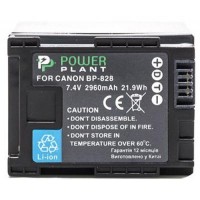 Аккумулятор PowerPlant Canon BP-828 Chip (DV00DV1372)