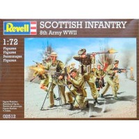 Сборная модель Revell Шотландская пехота Scottish Infantry 8th Army WWII 1:72 (2512)
