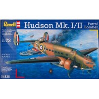 Сборная модель Revell Самолет Hudson Mk. I/II Patrol Bomber 1:72 (4838)