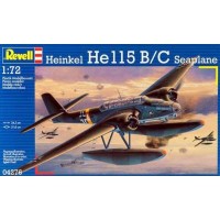 Сборная модель Revell Самолет Heinkel He 115 Seaplane 1:72 (4276)