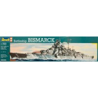 Сборная модель Revell Линейный корабль Battleship Bismarck 1:700 (5098)