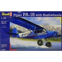 Сборная модель Revell Лёгкий двухместный самолет Piper PA-18 1:32 (4890)