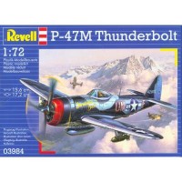 Сборная модель Revell Истребитель-бомбардировщик P-47 M Thunderbolt 1:72 (3984)