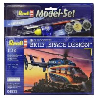 Сборная модель Revell Вертолёт Eurocopter BK 117 Space Design 1:72 (64833)