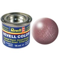 Аксессуары для сборных моделей Revell Краска цвета меди металлик copper metallic 14ml (32193)