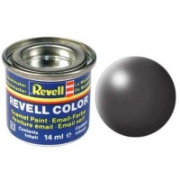 Аксессуары для сборных моделей Revell Краска темно-серая шелковисто-матовая 14ml (32378)
