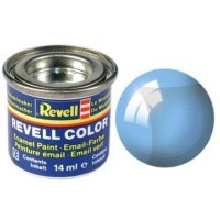 Аксессуары для сборных моделей Revell Краска синяя прозрачная blue clear 14ml (32752)