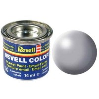 Аксессуары для сборных моделей Revell Краска серая шелковисто-матовая grey silk 14ml (32374)