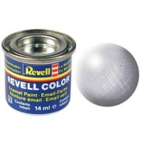 Аксессуары для сборных моделей Revell Краска серебряная металлик silver metallic 14ml (32190)
