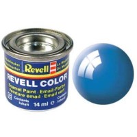 Аксессуары для сборных моделей Revell Краска светло-синяя глянцевая light blue gloss 14ml (32150)