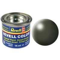 Аксессуары для сборных моделей Revell Краска оливково-зеленая шелковисто-матовая 14ml (32361)