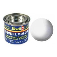 Аксессуары для сборных моделей Revell Краска белая шелковисто-матовая white silk 14ml (32301)
