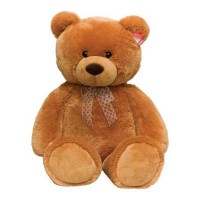 Мягкая игрушка AURORA Медведь коричневый сидячий 34 см (61673A)