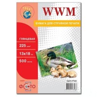 Фотобумага WWM, глянцевая, 500л (G225.P500)