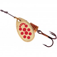 Блесна Mepps Aglia Decorees gold/red dots 6.5гр №3 (30117 003)