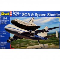 Сборная модель Revell Космический корабль и самолет Space Shuttle&Boeing 747 1:144 (4863)