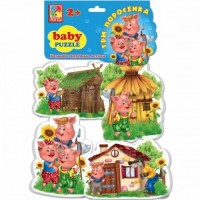 Пазл Vladi Toys Три поросенка (VT1106-37)