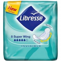 Гигиенические прокладки Libresse Premium Ultra Super Dry 8 шт (7322540387506)