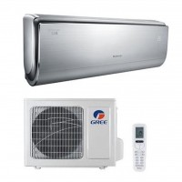 Кондиционер GREE U-Crown DC Inverter (GWH12UB-K3DNA5F) кондиционер, сплит-система, 12, 35 м, настенный, 3.5 кВт, 3.6 кВт, инверторный, серебристый, 86 x 30.5 x 17 см