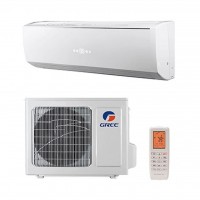 Кондиционер GREE Smart DC inverter (GWH12QC-K3DNB6G) кондиционер, сплит-система, 12, 35 м, настенный, 3.5 кВт, 3.8 кВт, инверторный, белый, 84.5 x 28.9 x 20.9 см, 10 кг
