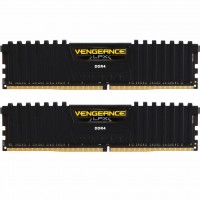 Модуль памяти DDR4 16GB (2x8GB) 3200 MHz Vengeance LPX Black CORSAIR (CMK16GX4M2B3200C16) CL16, 1.35V