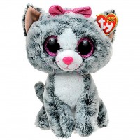 Мягкая игрушка Ty Beanie Boo's Котенок Kiki 25 см (37075)