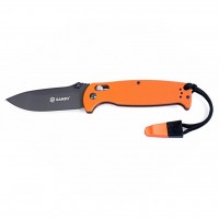 Нож Ganzo G7413-WS оранжевый (G7413-OR-WS)