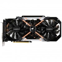 Видеокарта GIGABYTE GeForce GTX1080 8Gb AORUS 11Gbps (GV-N1080AORUS-8GD) GDDR5X, 256 Bit, 1733 MHz, 11010 MHz, 3 x DisplayPort, DVI, HDMI, кулер, радиатор, 8 + 8 pin