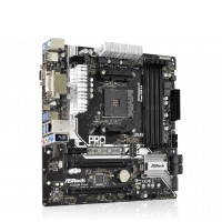 Материнская плата AM4 (A320) AsRock A320M Pro4, A320, 4xDDR4, Int.Video(CPU), 4xSATA3, 1xM.2, 1xPCI-E 16x 3.0, 1xPCI-E 16x 2.0, 1xPCI-E 1x 2.0, ALC892, RTL8111GR, 7xUSB3.0/6xUSB2.0, VGA/DVI/HDMI, mATX