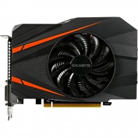 Видеокарта GeForce GTX1060, Gigabyte, 6Gb DDR5, 192-bit, 2xDVI/HDMI/DP, 1746/8008 MHz (GV-N1060WF2-6GD)