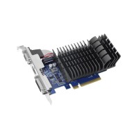 Видеокарта GeForce GT730, Asus, 2Gb DDR3, 64-bit, VGA/DVI/HDMI, 902/1600MHz, Silent, Low Profile (GT730-SL-2G-BRK-V2)