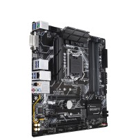 Материнская плата 1151 (Z370) Gigabyte Z370M D3H, Z370, 4xDDR4, CrossFire, Int.Video(CPU), 6xSATA3, 2xM.2, 2xPCI-E 16x 3.0, 2xPCI-E 1x 3.0, ALC892, I219-V, 8xUSB3.1/4xUSB2.0, DVI-D/HDMI, RAID 0/1/5/10, mATX