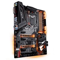Материнская плата 1151 (Z370) Gigabyte Z370 AORUS Ultra Gaming, Z370, 4xDDR4, SLI/CrossFire, Int.Video(CPU), 6xSATA3, 2xM.2, 3xPCI-E 16x 3.0, 3xPCI-E 1x 3.0, ALC1220, I219-V, 10xUSB3.1/6xUSB2.0, DVI-D/HDMI, RAID 0/1/5/10, ATX