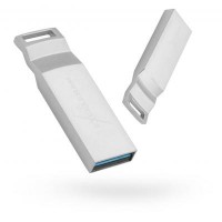 USB флеш накопитель eXceleram 64GB U2 Series Silver USB 3.1 Gen 1 (EXP2U3U2S64)