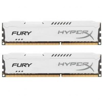 Модуль памяти для компьютера DDR4 32GB (2x16GB) 3466 MHz HyperX FURY White Kingston (HX434C19FWK2/32)
