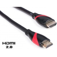 Кабель мультимедийный HDMI to HDMI 1.8m Vinga (HDMI02-1.8)
