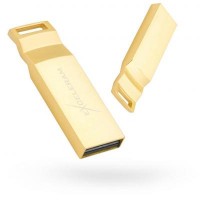 USB флеш накопитель eXceleram 16GB U2 Series Gold USB 2.0 (EXP2U2U2G16)