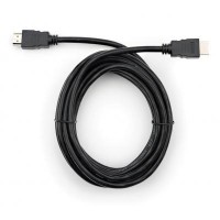 Кабель мультимедийный HDMI to HDMI 5 m V2.0 Vinga (VCPDCHDMIMM5BK)