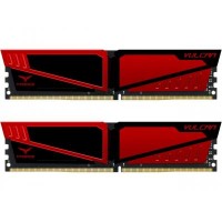 Модуль памяти для компьютера DDR4 32GB (2x16GB) 2400 MHz T-Force Vulcan Red Team (TLRED432G2400HC15BDC01)
