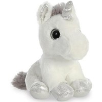 Мягкая игрушка AURORA Единорог Silver, 20 см (150710K)