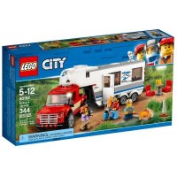 Конструктор LEGO City Пикап и фургон 344 детали (60182)