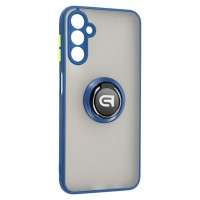 Чехол для мобильного телефона Armorstandart Frosted Matte Ring Samsung A14 4G / A14 5G Navy Blue (ARM68352)