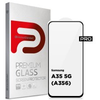 Стекло защитное Armorstandart Pro Samsung A35 5G (A356) Black (ARM74347)