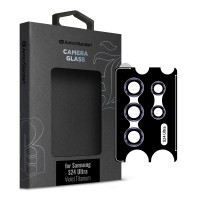 Стекло защитное Armorstandart Camera glass Supreme Black Icon Samsung S24 Ultra Violet Titanium (ARM76605)