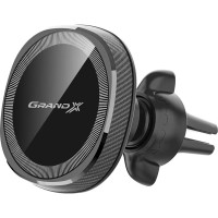 Универсальный автодержатель Grand-X MT-15 MagSafe (крепление на дефлектор) (MT-15)