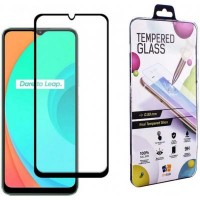 Стекло защитное Drobak Realme C11 Full Cover Full Glue (Black) (222223) (222223)